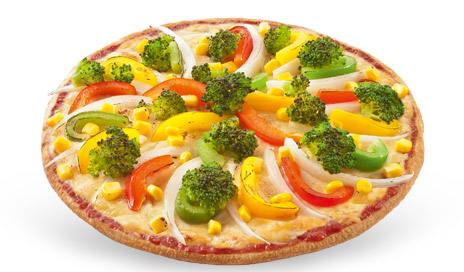 Produktbild Pizza Vegetaria mit Pizzaschmelz (vegan)