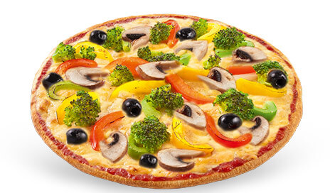 Produktbild Pizza Verdura mit Pizzaschmelz (vegan)